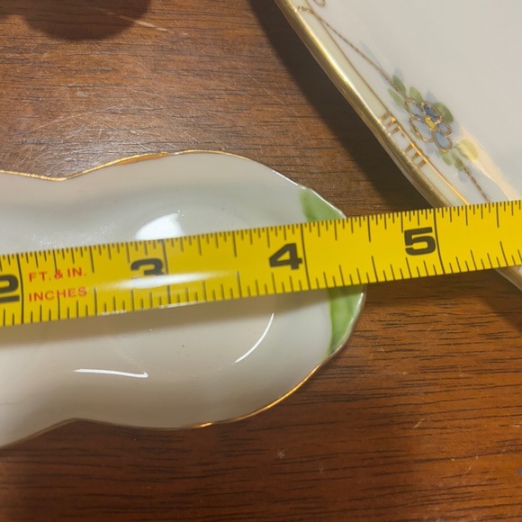 Vintage Porcelain Decorative trinket dish tray vanity - Picture 11 of 15